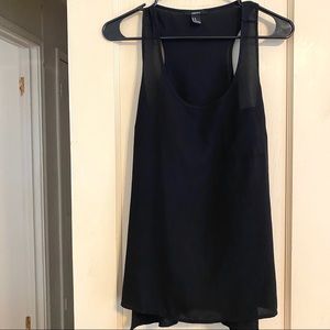 Black Racer Back Tank